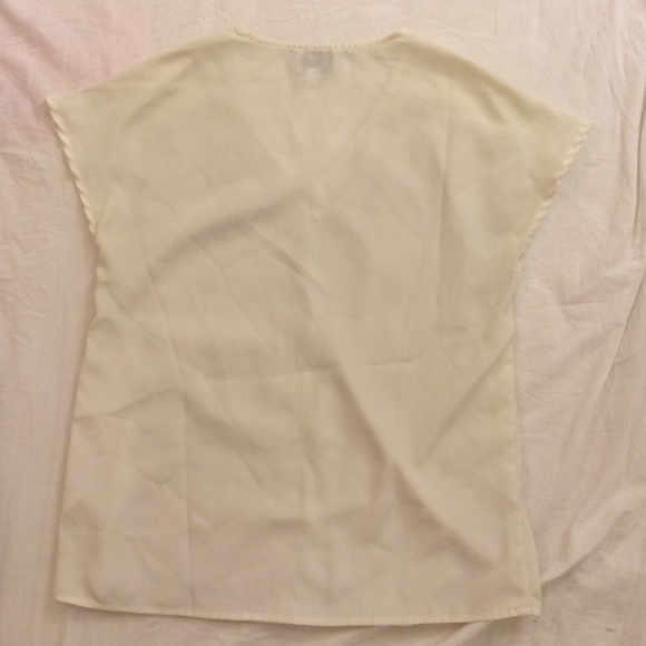 Greylin Sequin Top Gold Sparkle Front Tee Small - Picture 4 of 4